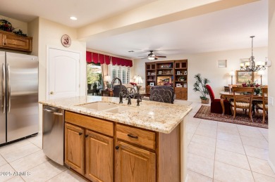 This picturesque 2-bedroom, 2-bathroom + large den residence on Corte Bella Golf Club in Arizona - for sale on GolfHomes.com, golf home, golf lot