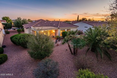 This picturesque 2-bedroom, 2-bathroom + large den residence on Corte Bella Golf Club in Arizona - for sale on GolfHomes.com, golf home, golf lot