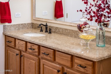 Set on a quiet cul-de-sac in the gated Corte Bella Country Club on Corte Bella Golf Club in Arizona - for sale on GolfHomes.com, golf home, golf lot