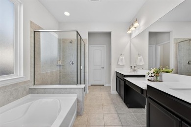 Pulte-built 2021 o Green space side buffer o 2,772 sq ft o on The Golf Club at Fossil Creek in Texas - for sale on GolfHomes.com, golf home, golf lot