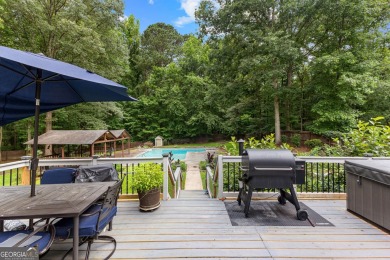 Tucked away at the end of a quiet cul-de-sac, this beautiful 3 on Braelinn Golf Club in Georgia - for sale on GolfHomes.com, golf home, golf lot