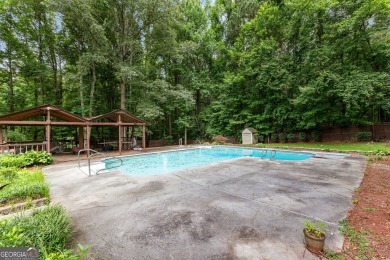Tucked away at the end of a quiet cul-de-sac, this beautiful 3 on Braelinn Golf Club in Georgia - for sale on GolfHomes.com, golf home, golf lot