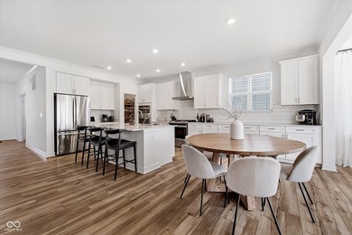 Built in 2024 and offering ~3,500 square feet of living space on Chatham Hills Golf Course in Indiana - for sale on GolfHomes.com, golf home, golf lot