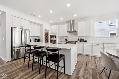 Built in 2024 and offering ~3,500 square feet of living space on Chatham Hills Golf Course in Indiana - for sale on GolfHomes.com, golf home, golf lot