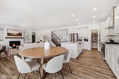 Built in 2024 and offering ~3,500 square feet of living space on Chatham Hills Golf Course in Indiana - for sale on GolfHomes.com, golf home, golf lot