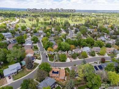 From the moment you arrive in the ever-popular Golden Meadows on Collindale Golf Course in Colorado - for sale on GolfHomes.com, golf home, golf lot