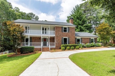 Welcome to this beautifully updated two-story home in the heart on Dunwoody Country Club in Georgia - for sale on GolfHomes.com, golf home, golf lot