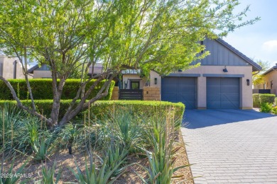 Modern farmhouse charm meets functional luxury in this on Sanctuary Golf Course At WestWorld in Arizona - for sale on GolfHomes.com, golf home, golf lot