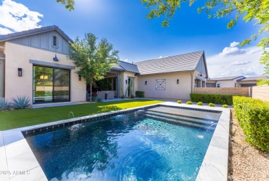 Modern farmhouse charm meets functional luxury in this on Sanctuary Golf Course At WestWorld in Arizona - for sale on GolfHomes.com, golf home, golf lot