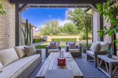 Modern farmhouse charm meets functional luxury in this on Sanctuary Golf Course At WestWorld in Arizona - for sale on GolfHomes.com, golf home, golf lot