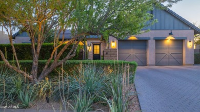 Modern farmhouse charm meets functional luxury in this on Sanctuary Golf Course At WestWorld in Arizona - for sale on GolfHomes.com, golf home, golf lot