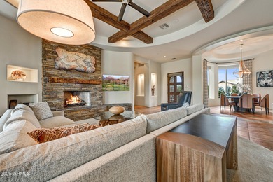 This exceptional custom-built residence located in Legend Trail on Legend Trail Golf Club in Arizona - for sale on GolfHomes.com, golf home, golf lot