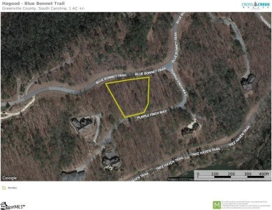 Beautiful building lot located in The Cliffs at Mountain Park on The Cliffs at Mountain Park  in South Carolina - for sale on GolfHomes.com, golf home, golf lot