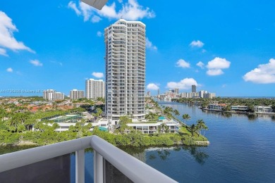 Amazing waterfront living awaits you in the heart of Aventura on Turnberry Isle Resort and Club in Florida - for sale on GolfHomes.com, golf home, golf lot