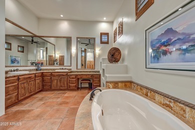 This exceptional custom-built residence located in Legend Trail on Legend Trail Golf Club in Arizona - for sale on GolfHomes.com, golf home, golf lot