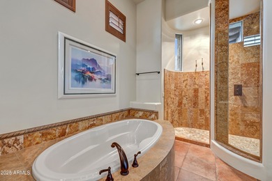 This exceptional custom-built residence located in Legend Trail on Legend Trail Golf Club in Arizona - for sale on GolfHomes.com, golf home, golf lot