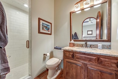 This exceptional custom-built residence located in Legend Trail on Legend Trail Golf Club in Arizona - for sale on GolfHomes.com, golf home, golf lot