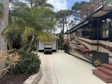 Enjoy the privacy of the preserve with this updated back in lot on Motorcoach Resort Golf Course in Florida - for sale on GolfHomes.com, golf home, golf lot