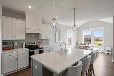 Stunning reverse 1.5-story home filled with natural light from on Shawnee Golf and Country Club in Kansas - for sale on GolfHomes.com, golf home, golf lot