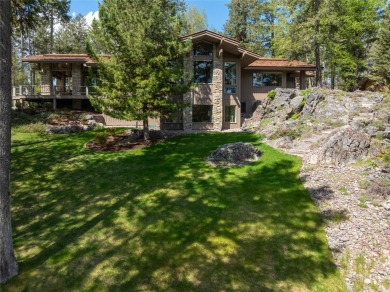 Quiet luxury defines this Jerry Locati designed, Martel built on Eagle Bend Golf Course in Montana - for sale on GolfHomes.com, golf home, golf lot