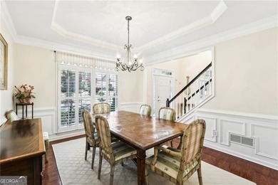 This beautiful home located on a cul-de-sac backs up to a on Windermere Golf Club in Georgia - for sale on GolfHomes.com, golf home, golf lot