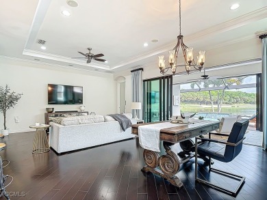 Exquisite Lake & Golf Course Estate in Porto Romano at Miromar on Miromar Lakes Golf Club in Florida - for sale on GolfHomes.com, golf home, golf lot