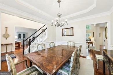 This beautiful home located on a cul-de-sac backs up to a on Windermere Golf Club in Georgia - for sale on GolfHomes.com, golf home, golf lot