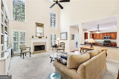 This beautiful home located on a cul-de-sac backs up to a on Windermere Golf Club in Georgia - for sale on GolfHomes.com, golf home, golf lot