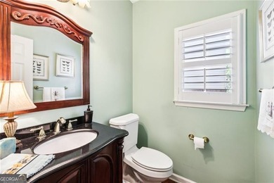 This beautiful home located on a cul-de-sac backs up to a on Windermere Golf Club in Georgia - for sale on GolfHomes.com, golf home, golf lot