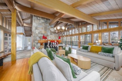 Located in Golf Club Estates, this modern residence, masterfully on The Country Club of Sapphire Valley in North Carolina - for sale on GolfHomes.com, golf home, golf lot