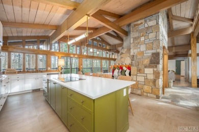 Located in Golf Club Estates, this modern residence, masterfully on The Country Club of Sapphire Valley in North Carolina - for sale on GolfHomes.com, golf home, golf lot