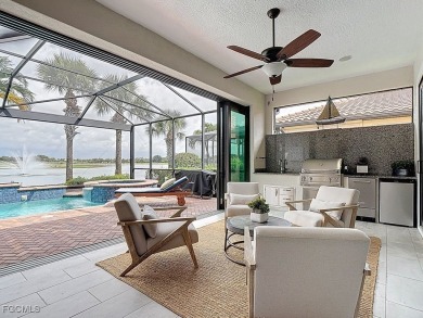 Exquisite Lake & Golf Course Estate in Porto Romano at Miromar on Miromar Lakes Golf Club in Florida - for sale on GolfHomes.com, golf home, golf lot
