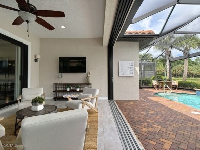 Exquisite Lake & Golf Course Estate in Porto Romano at Miromar on Miromar Lakes Golf Club in Florida - for sale on GolfHomes.com, golf home, golf lot