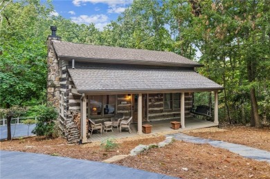 Oh my goodness! This home is an actual cabin and is amazing on Big Canoe Golf Club - Cherokee in Georgia - for sale on GolfHomes.com, golf home, golf lot