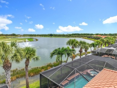 Exquisite Lake & Golf Course Estate in Porto Romano at Miromar on Miromar Lakes Golf Club in Florida - for sale on GolfHomes.com, golf home, golf lot