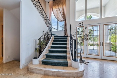 Experience one of Lake Havasu's most iconic residences, a true on London Bridge Golf Course in Arizona - for sale on GolfHomes.com, golf home, golf lot