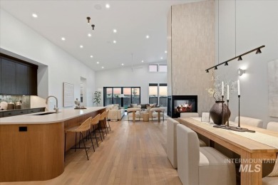 Downey Construction presents this stunning, modern custom-built on River Birch Golf Course in Idaho - for sale on GolfHomes.com, golf home, golf lot
