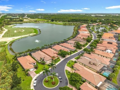 Exquisite Lake & Golf Course Estate in Porto Romano at Miromar on Miromar Lakes Golf Club in Florida - for sale on GolfHomes.com, golf home, golf lot
