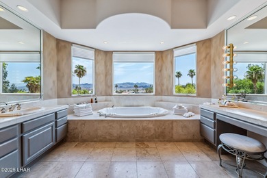 Experience one of Lake Havasu's most iconic residences, a true on London Bridge Golf Course in Arizona - for sale on GolfHomes.com, golf home, golf lot