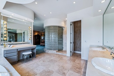 Experience one of Lake Havasu's most iconic residences, a true on London Bridge Golf Course in Arizona - for sale on GolfHomes.com, golf home, golf lot