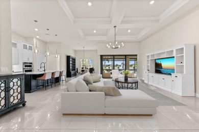 Experience unparalleled elegance in this stunning 2021-built on Palm Beach Gardens Golf Course in Florida - for sale on GolfHomes.com, golf home, golf lot