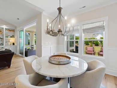 Experience exceptional coastal living at 429 Jackline Drive, a on Olde Point Golf and Country Club in North Carolina - for sale on GolfHomes.com, golf home, golf lot