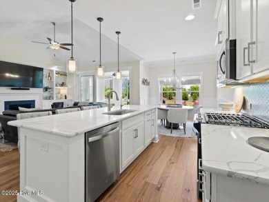 Experience exceptional coastal living at 429 Jackline Drive, a on Olde Point Golf and Country Club in North Carolina - for sale on GolfHomes.com, golf home, golf lot