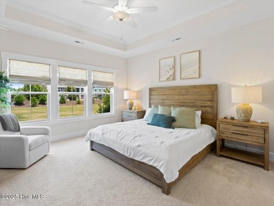 Experience exceptional coastal living at 429 Jackline Drive, a on Olde Point Golf and Country Club in North Carolina - for sale on GolfHomes.com, golf home, golf lot