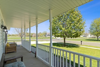 Finally - the large front porch you have been dreaming of! on Shepherds Meadow Golf Course in Wisconsin - for sale on GolfHomes.com, golf home, golf lot
