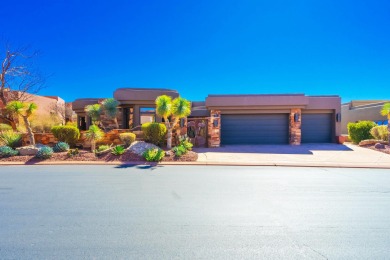 This is definitely a WOW home with STUNNING VIEWS of two on Entrada at Snow Canyon in Utah - for sale on GolfHomes.com, golf home, golf lot