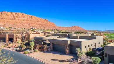 This is definitely a WOW home with STUNNING VIEWS of two on Entrada at Snow Canyon in Utah - for sale on GolfHomes.com, golf home, golf lot
