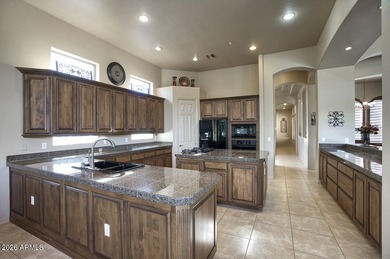 Hacienda-style living at its best! This stunning Legend Trail on Legend Trail Golf Club in Arizona - for sale on GolfHomes.com, golf home, golf lot