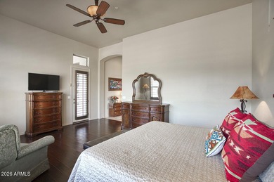 Hacienda-style living at its best! This stunning Legend Trail on Legend Trail Golf Club in Arizona - for sale on GolfHomes.com, golf home, golf lot