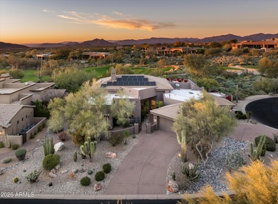 Located within the prestigious gated community of The Monument on Troon North Golf Club  in Arizona - for sale on GolfHomes.com, golf home, golf lot